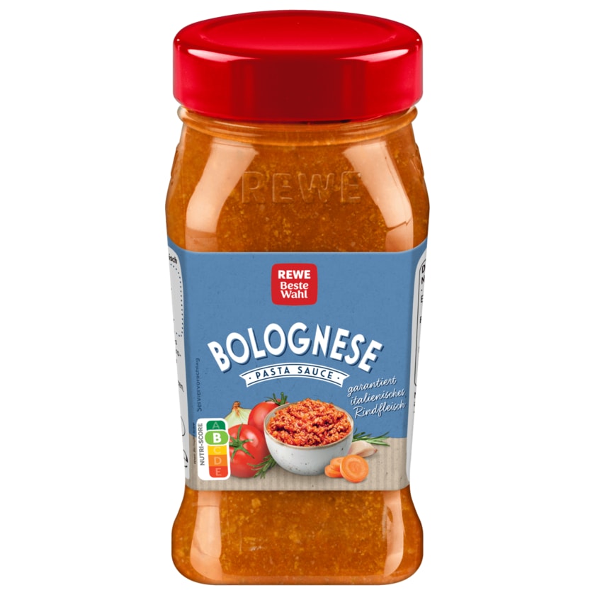 REWE Beste Wahl Bolognese Sauce 380ml